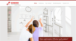 Desktop Screenshot of immobilienschneider.com